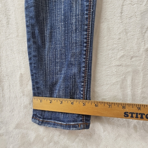 Pepe Jeans London Skinny Jeans Women’s 30 medium blue Wash gold accent buttons - Picture 7 of 15